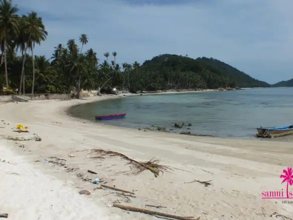 West Coast Beachfront Land Plot Samui