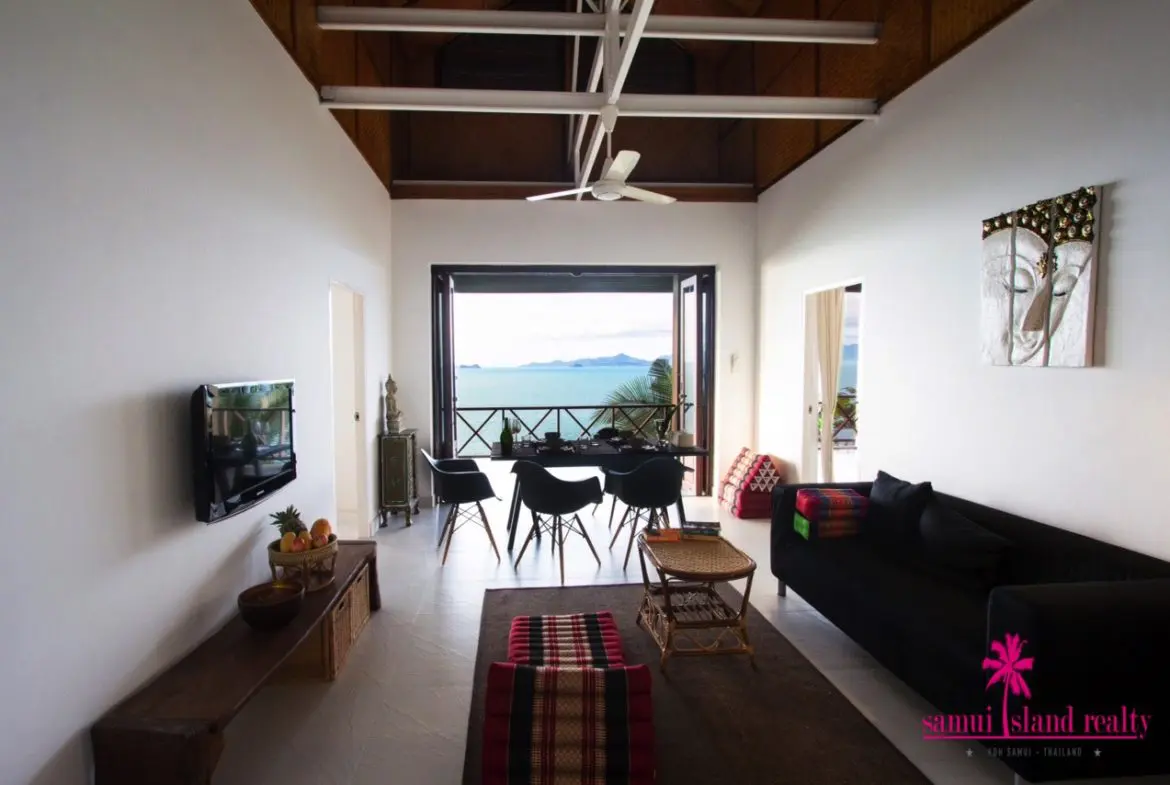 Bang Por 2 Bedroom Sea View Villa For Sale High Ceilings