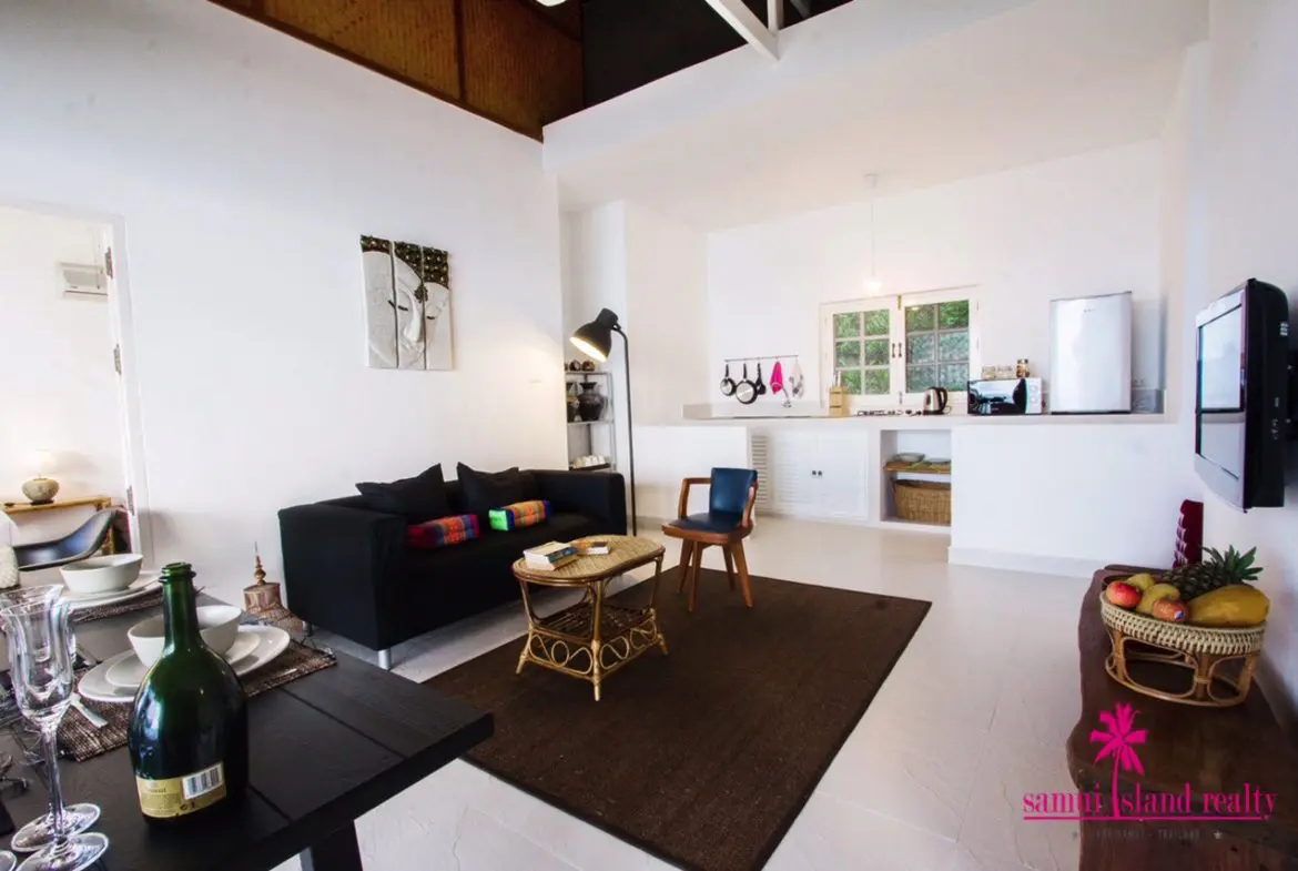 Bang Por 2 Bedroom Sea View Villa For Sale Lounge Area
