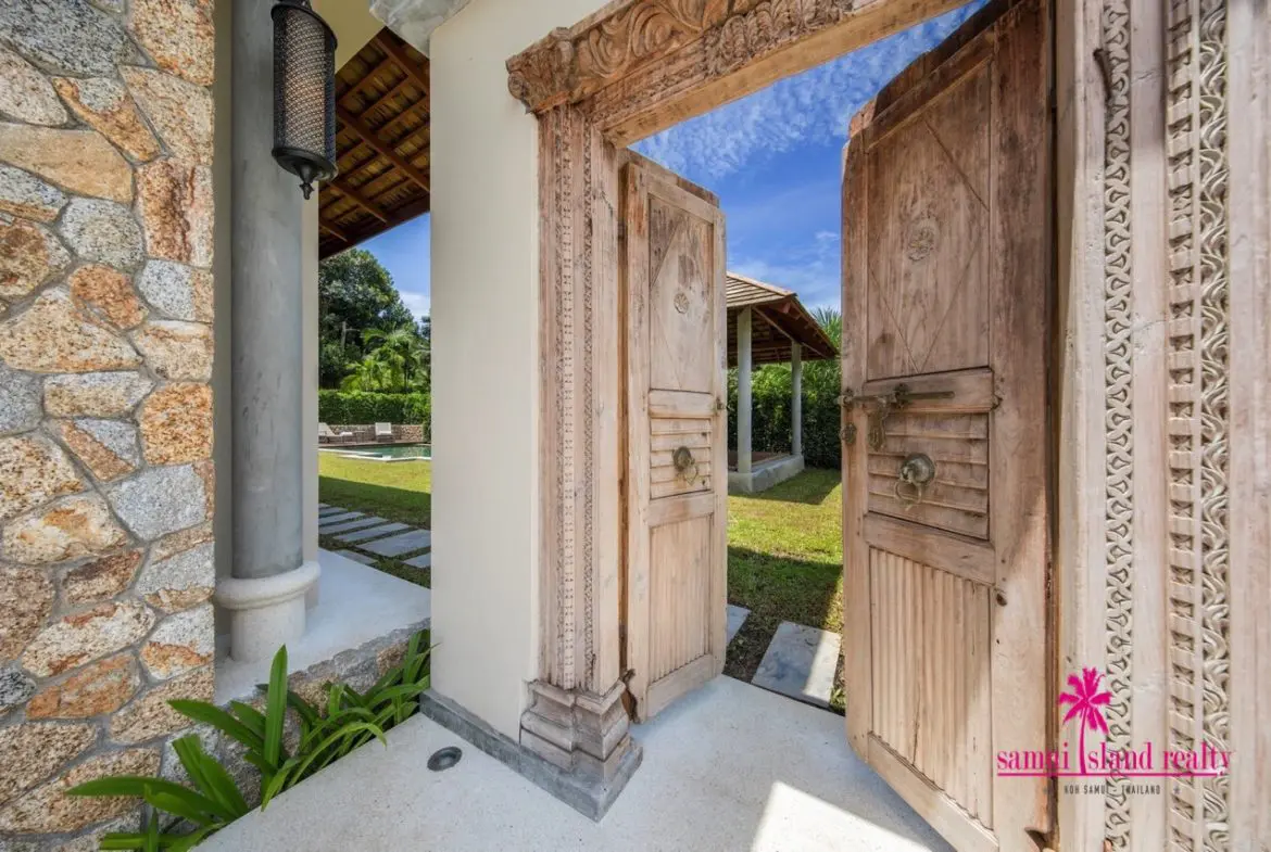 Villa Entrance