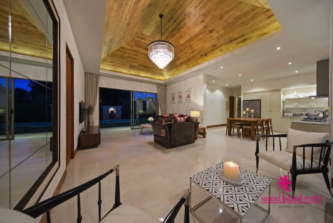 Living Area At Night