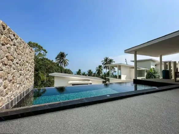 Ko Samui Contemporary Sea View Villa Pool