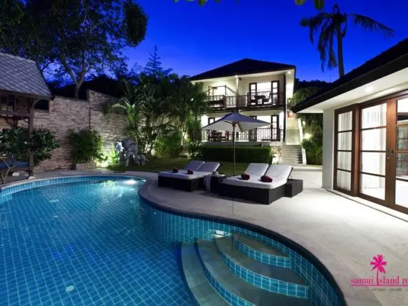 Koh Samui Oceanfront Villa For Sale
