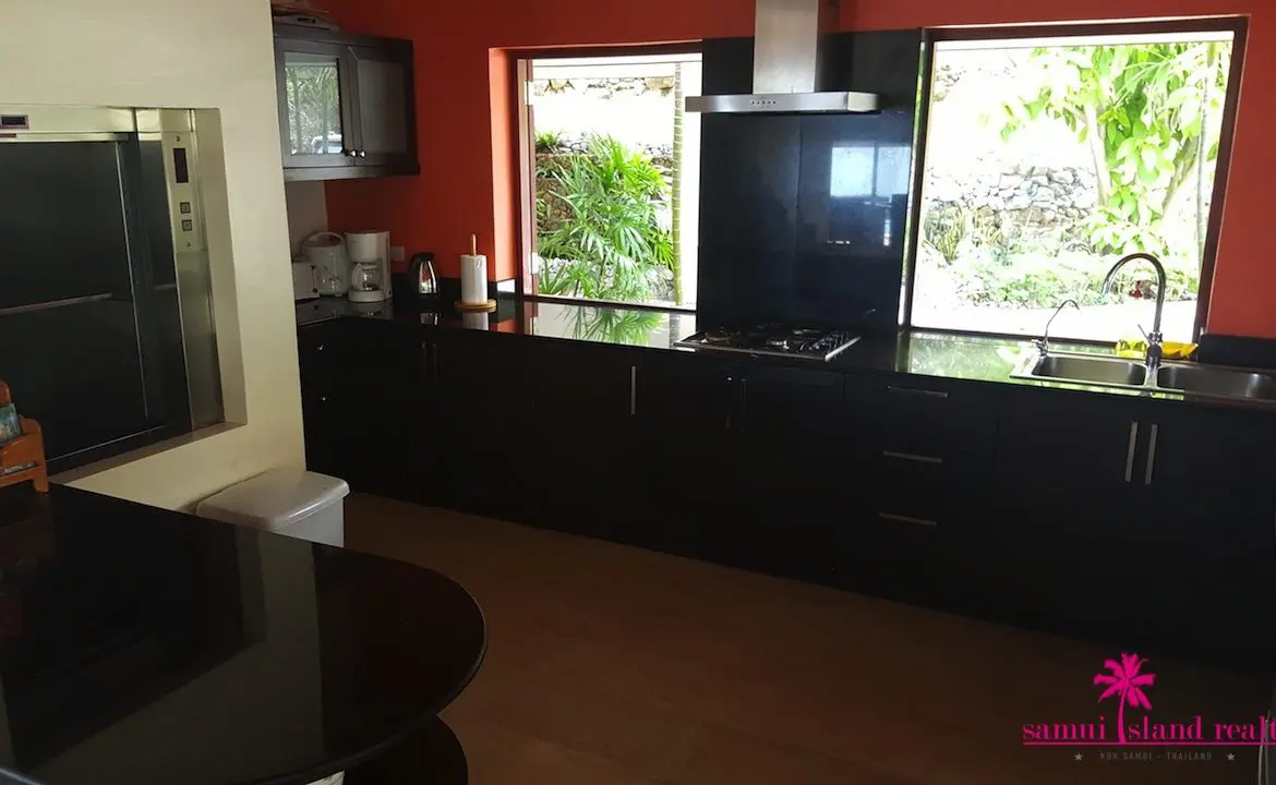 Koh Samui Sunset Villa For Sale Kitchen