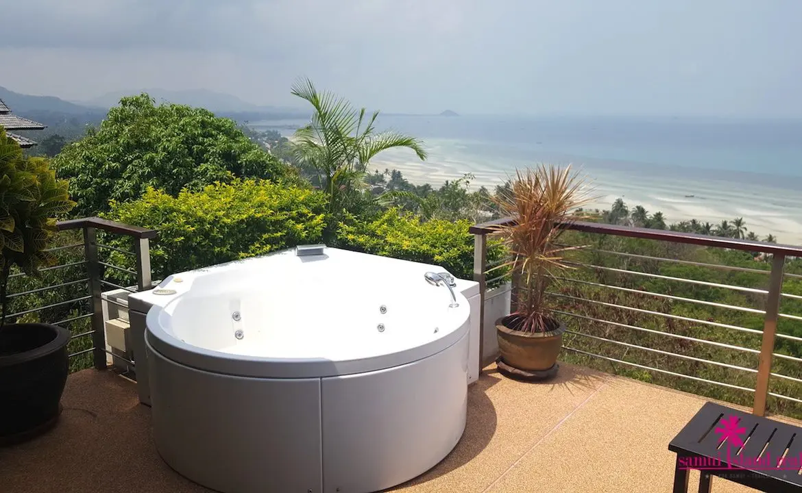 Koh Samui Sunset Villa For Sale Jacuzzi