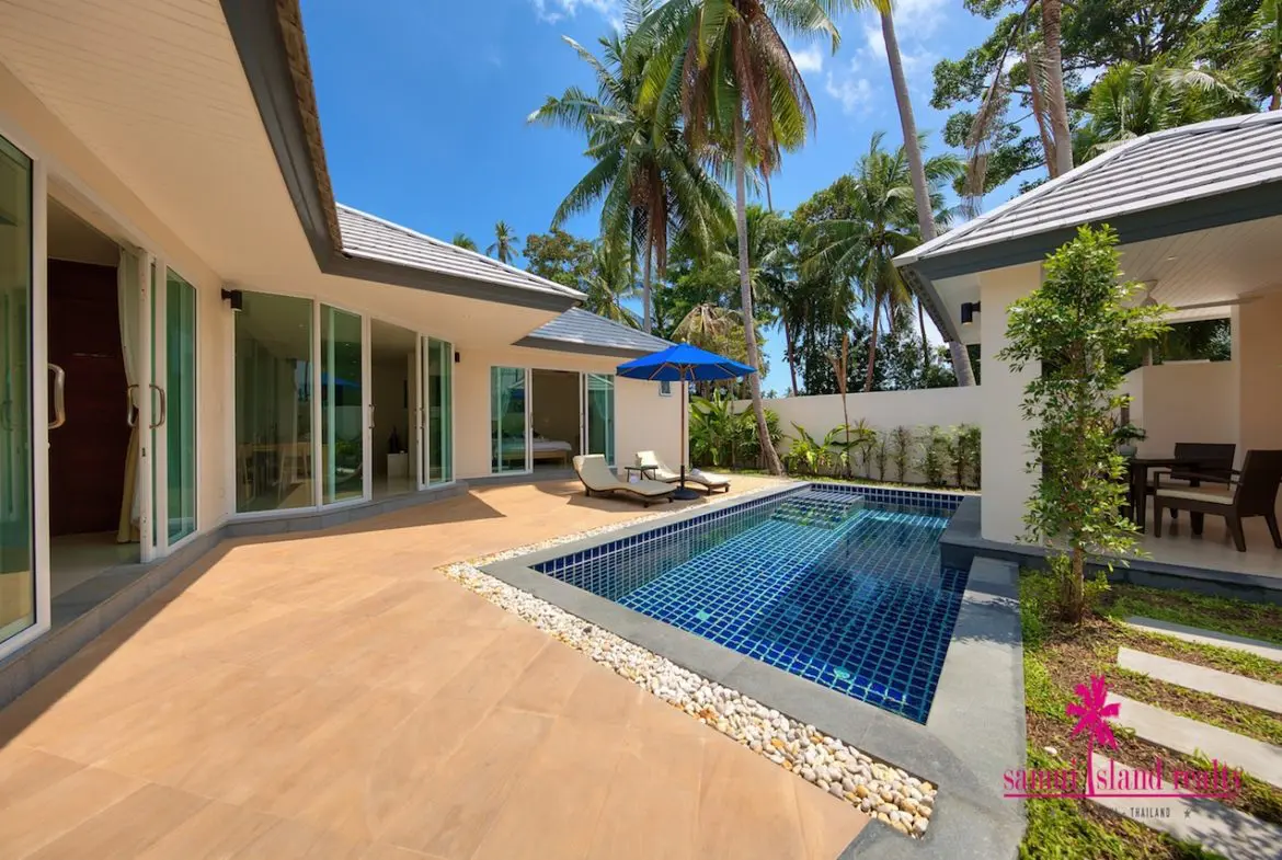 Lipa Noi Beachside Villa For Sale Koh Samui
