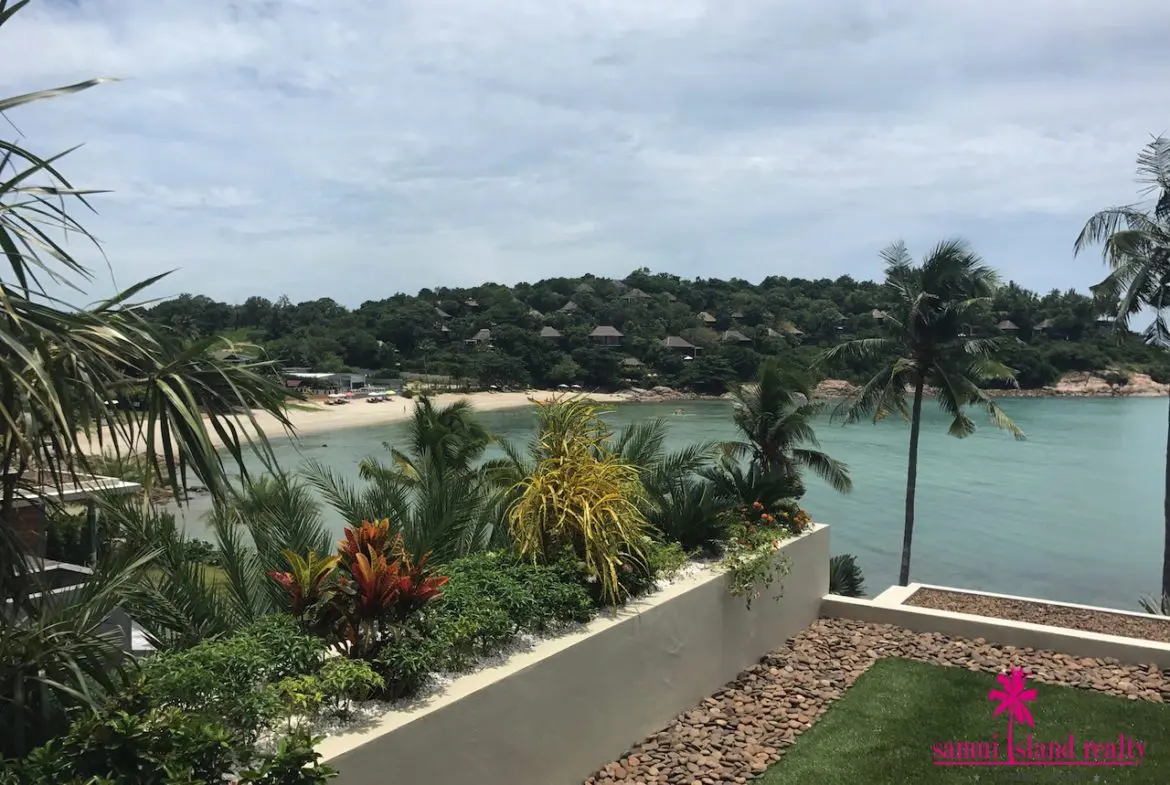 Luxury Oceanfront Villas For Sale Koh Samui Bedroom View