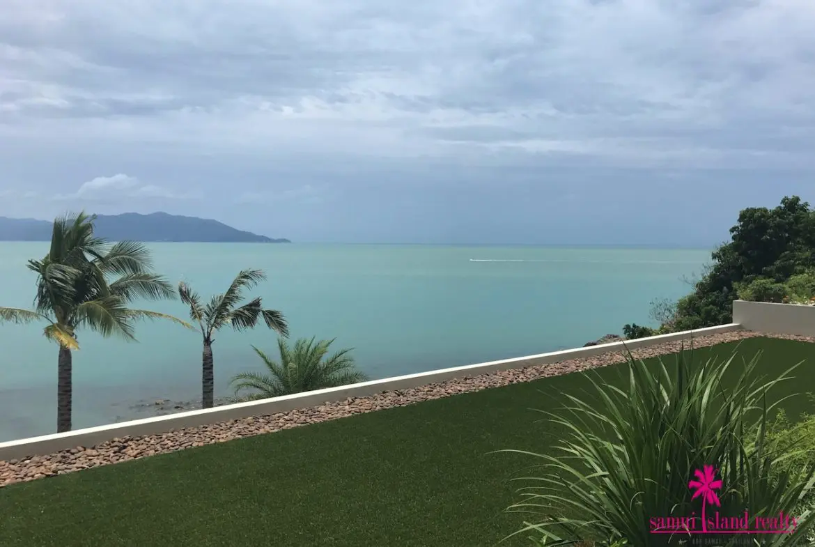 Luxury Oceanfront Villas For Sale Koh Samui Rooftop Terraces