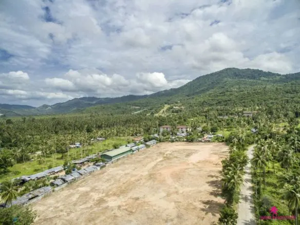 Maenam Land Plots For Sale Koh Samui Aerial