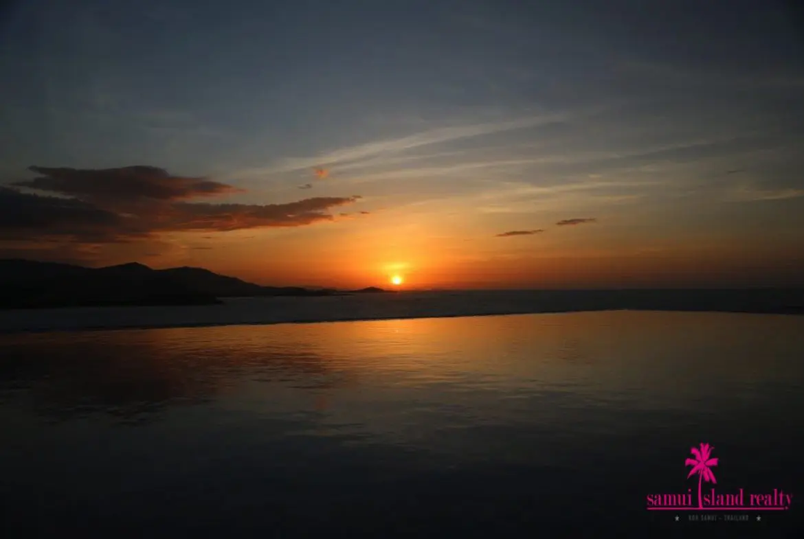 Sea View Unique 2 Bedroom Apartments Sun Setting Over The Hills