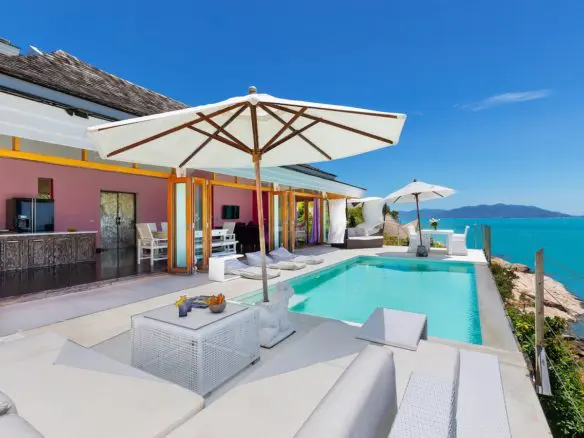 Skydancing Villa Ko Samui Terrace