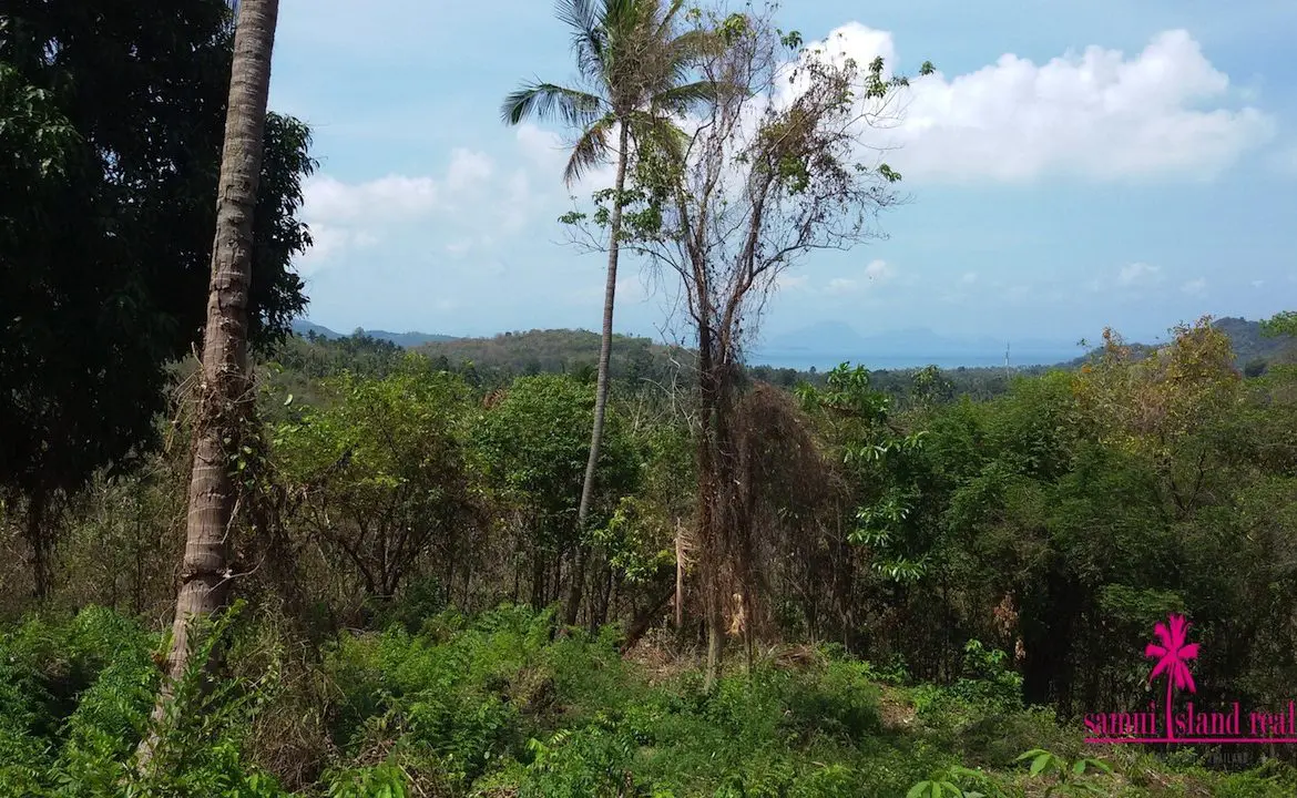 Taling Ngam Sea View Land For Sale Koh Samui