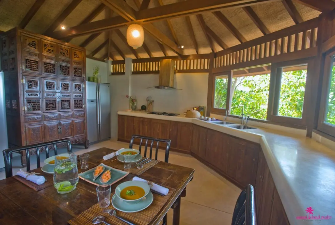 Villa Samudra For Rent Koh Samui Kitchen