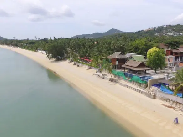 Bophut Beachfront Land & Resort For Sale Sandy Beach