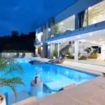 Sea View Luxury Property At Night