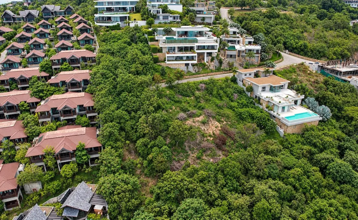 Narayan Heights Koh Samui Aerial Front