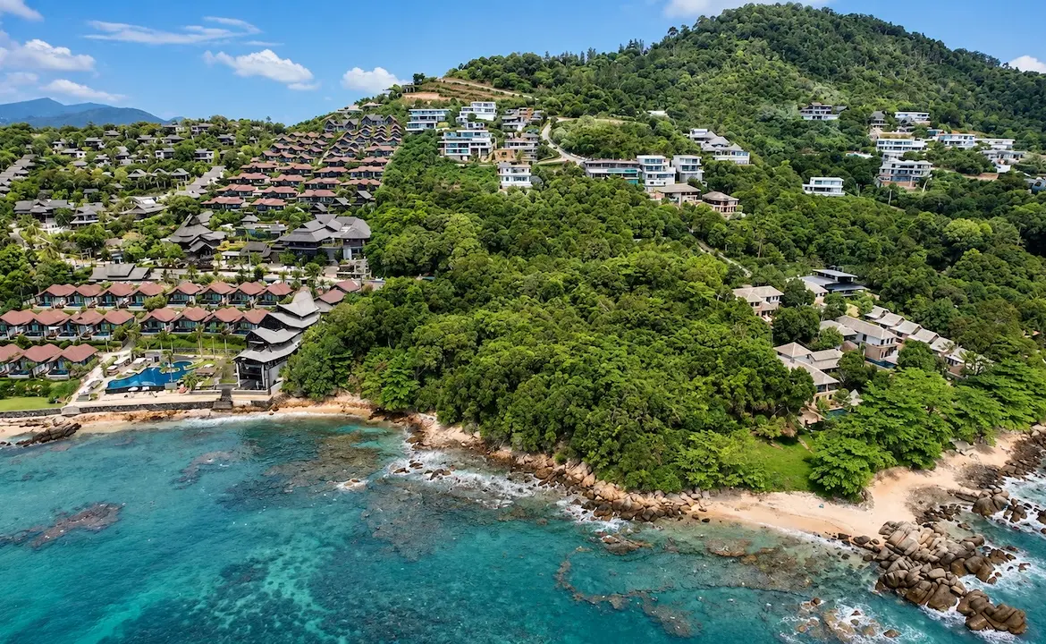 Narayan Heights Koh Samui Aerial