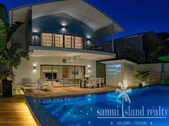 Maenam Property Koh Samui Night