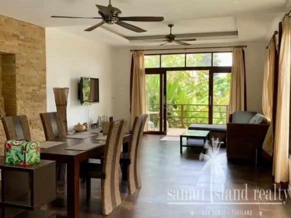 Koh Samui Townhouse Living Area