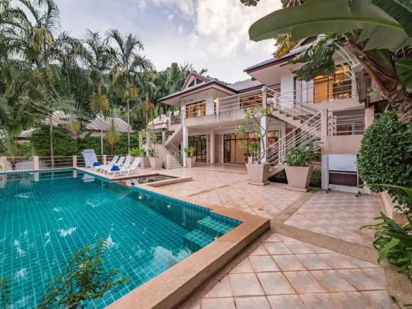 Chaweng Villa Koh Samui Pool Terrace