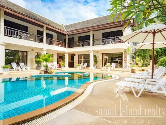 Lamai Resort For Sale Terrace Area