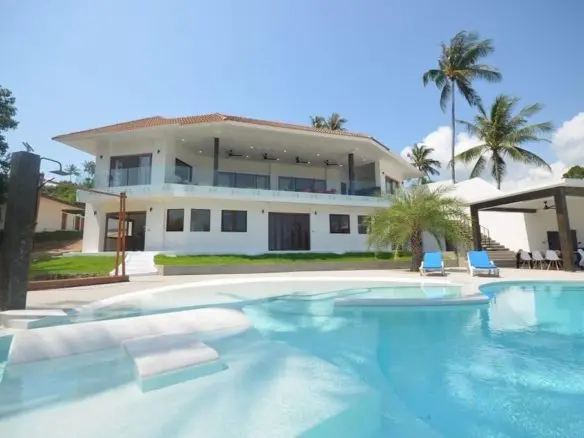 Koh Samui Sea View Villa Bang Rak Exterior