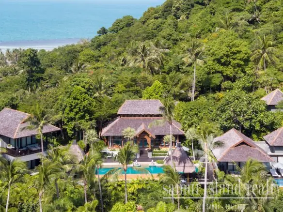The Estates Ko Samui Villa 2 Aerial