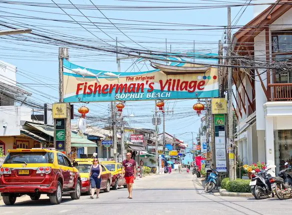 Must Places To Visit In Koh Samui, Fishermans Village Bophut