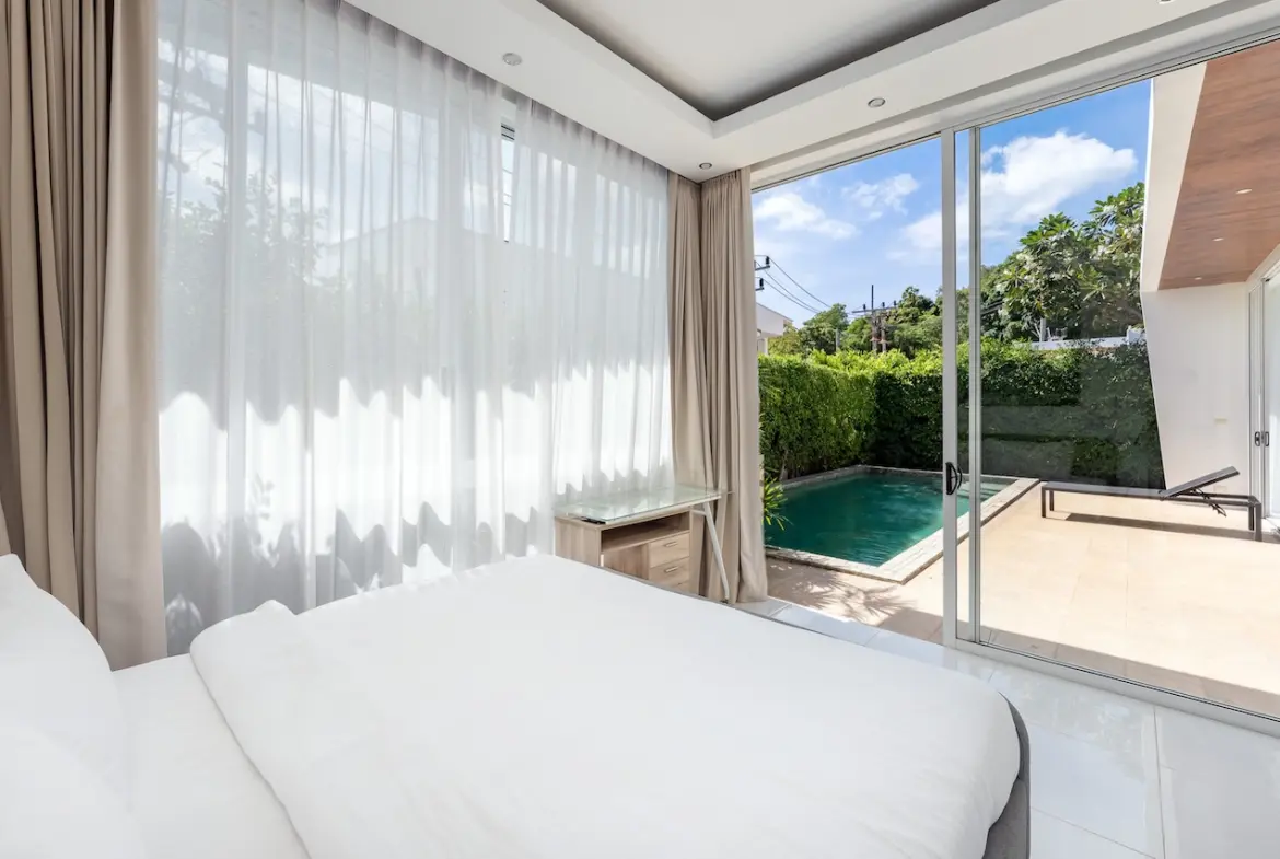 Koh Samui Dream Property Bedroom View