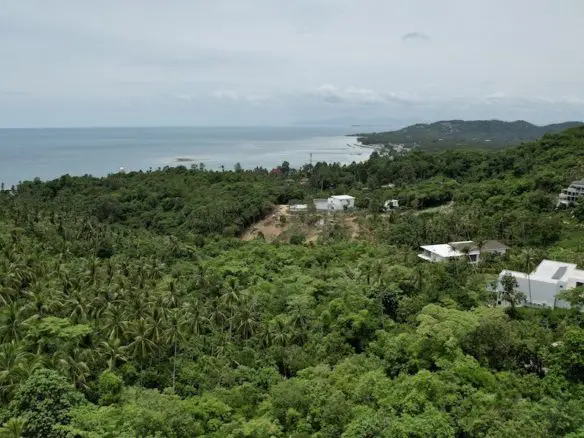 Lamai Sea View Land For Sale Coastline