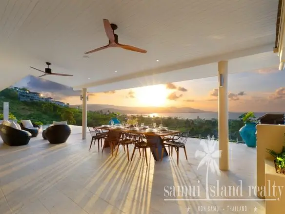 Luxury Plai Laem Villa For Sale Sunset View