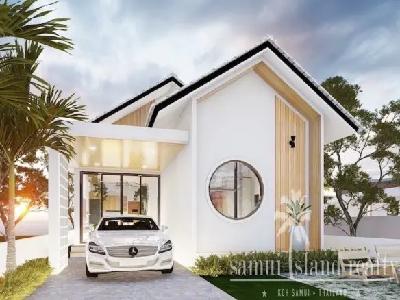 Koh Samui 2 Bedroom Villas Parking