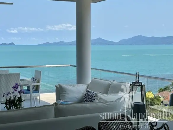 Koh Samui Penthouse Apartment Lounge view