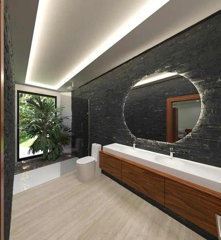 Koh Samui Taling Ngam Villa For Sale Bathroom