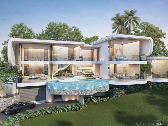 Koh Samui Sea view Villa Bophut