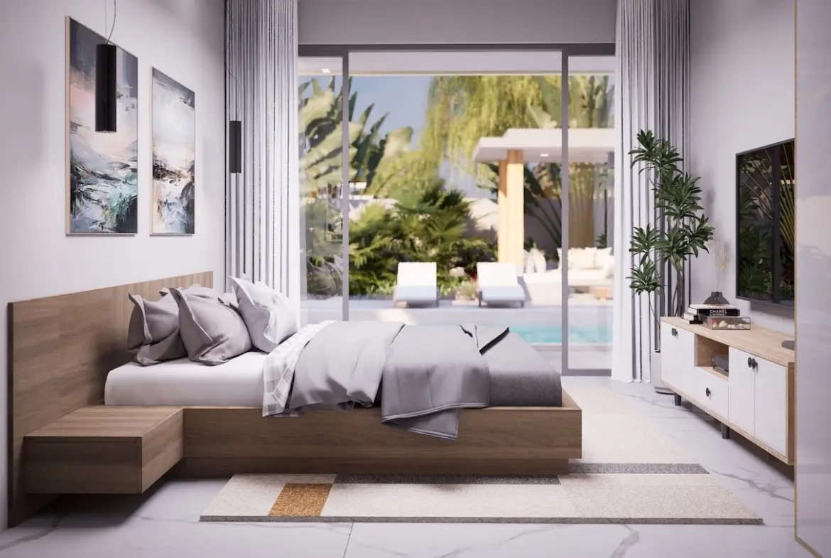 Ko Samui Pool Villas For Sale Bedroom