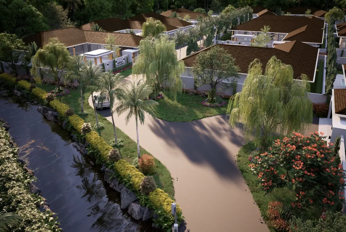 Koh Samui Maenam Villas For Sale Entrance