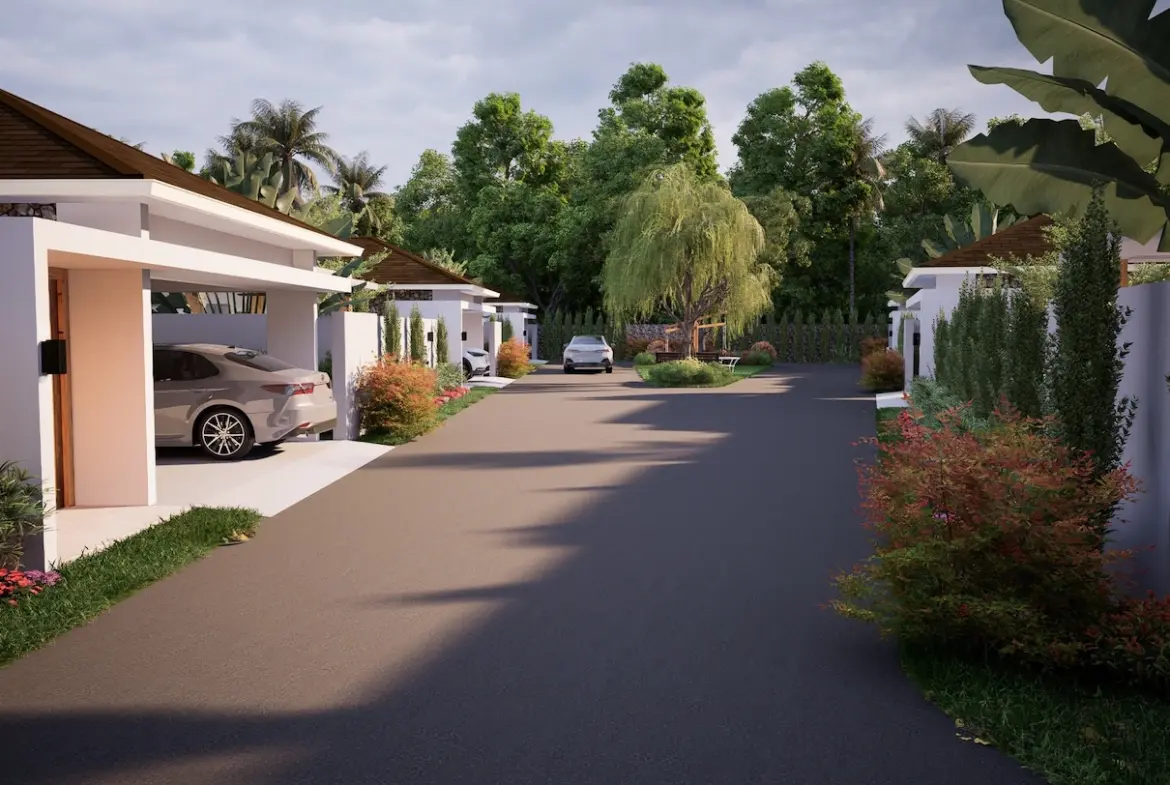Maenam 3 Bedroom Villas Site Road