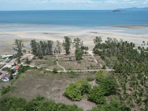 Beachfront Land On Koh Samui Aerial