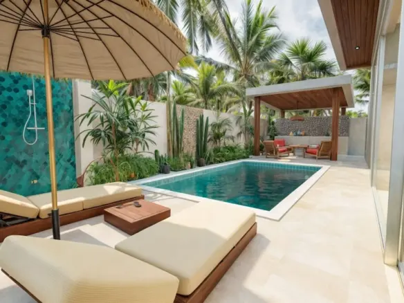 Ko Samui Villas In Bang Rak Poolside Terrace