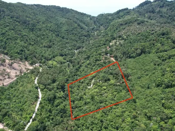 Ko Samui Land Maenam Outline