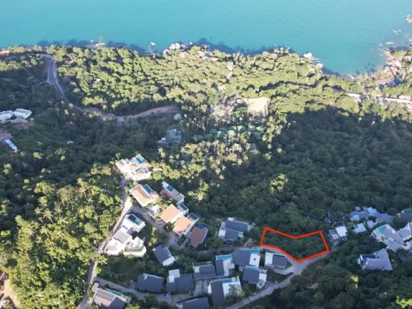 Koh Samui Chaweng Noi Sea View Land Aerial