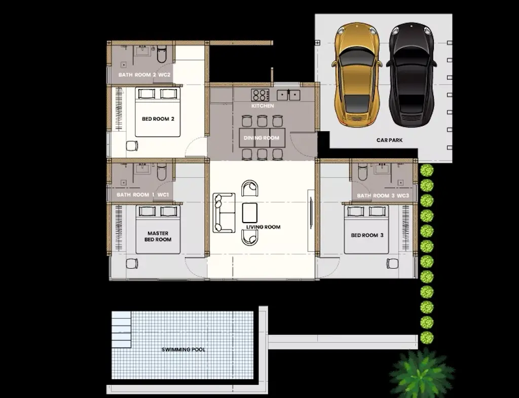 Iremia Residence Koh Samui Floor Plan