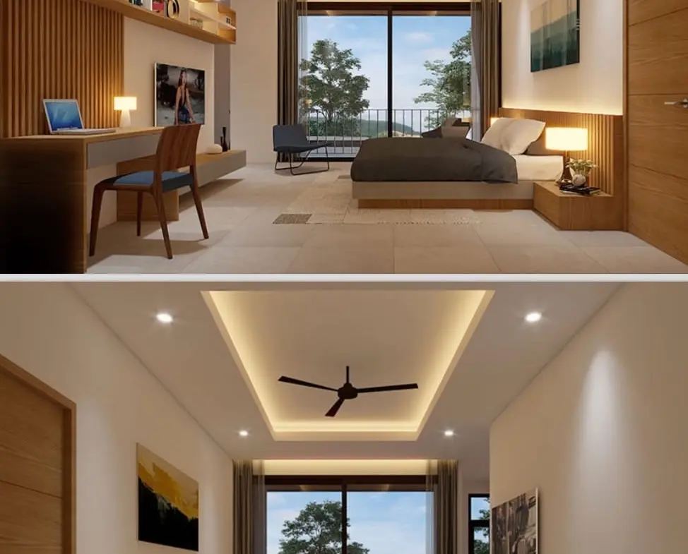 Koh Samui Pool Villas Plai Laem Bedrooms