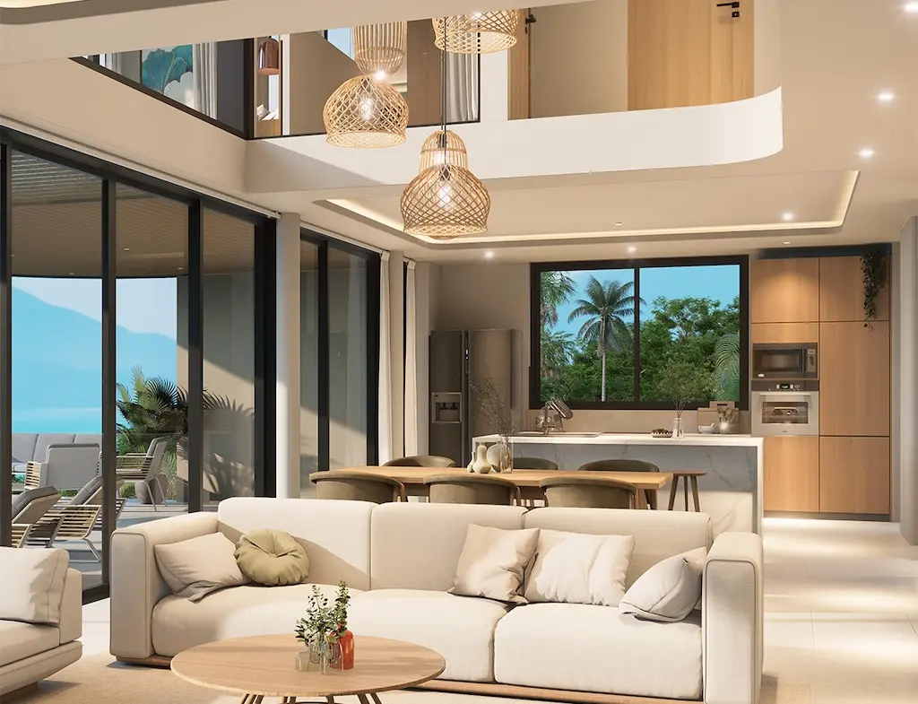 Bel Roc Samui Villas Belle Vue Lounge