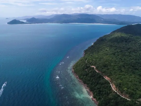 Koh Taen Land For Sale Aerial