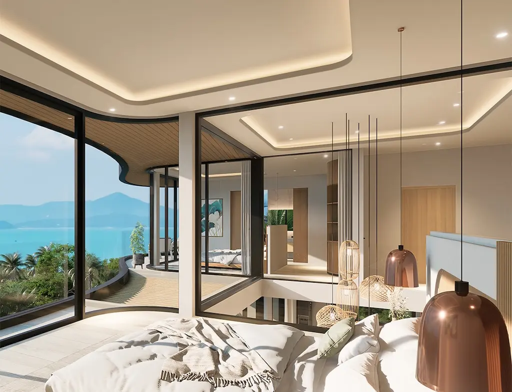 Bel Roc Villas Samui Bel Mont Bedroom