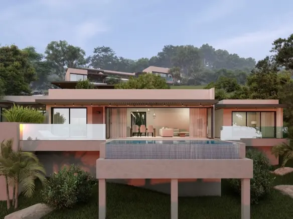 Sea View Bophut Villa For Sale Exterior