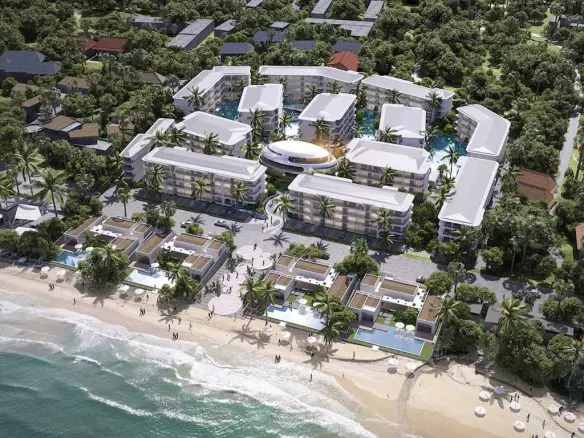 Anava Samui Sea View Apartments Aerial