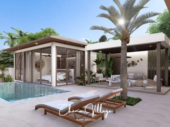 Chana Village Villas Koh Samui Pool
